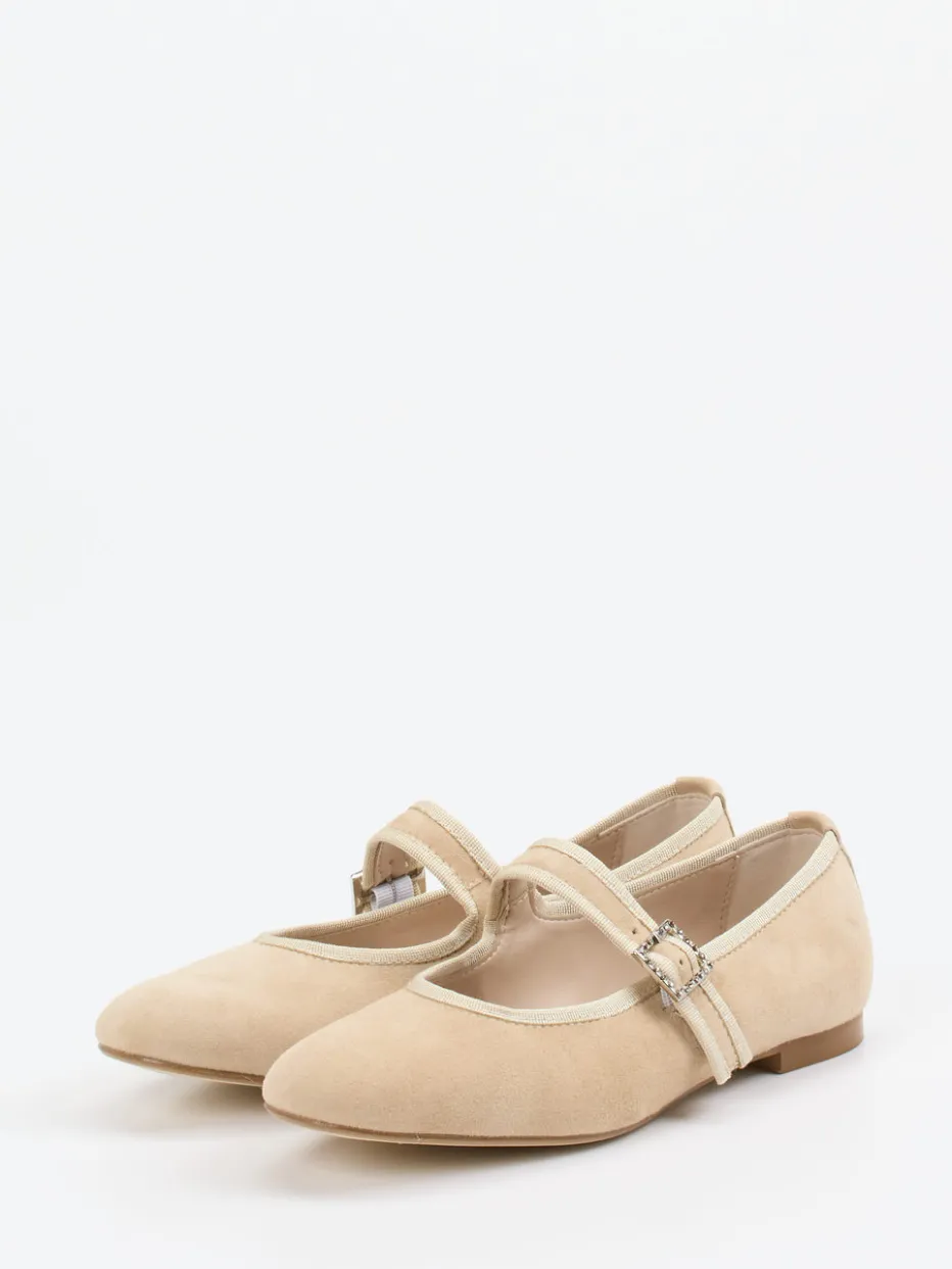 – Spangenpumps aus Veloursleder*Andrea Puccini