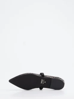 Damen Andrea Puccini – Spangenpumps aus geprägtem Leder