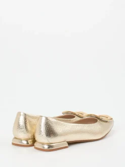 – Spitzballerinas aus Metallicleder*Andrea Puccini Best