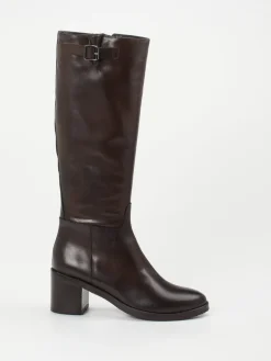 Damen Andrea Puccini – Stiefel aus Kalbleder Dunkel