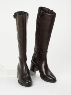 Damen Andrea Puccini – Stiefel aus Kalbleder Dunkel