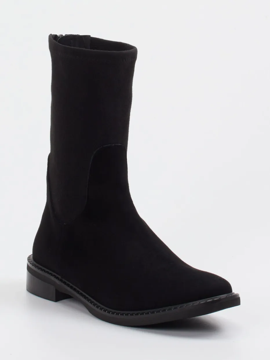 Damen Andrea Puccini – Stiefelette aus Veloursleder