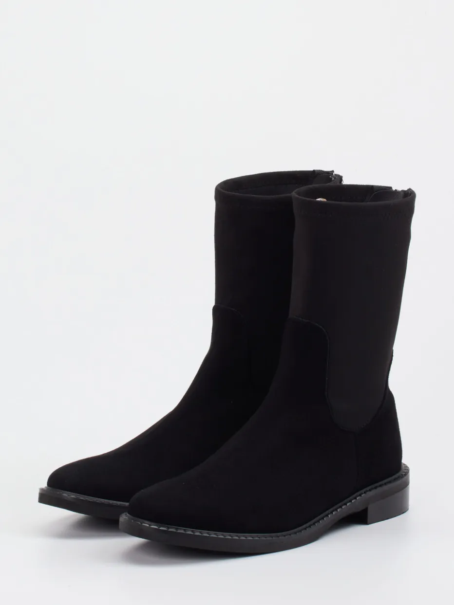 Damen Andrea Puccini – Stiefelette aus Veloursleder