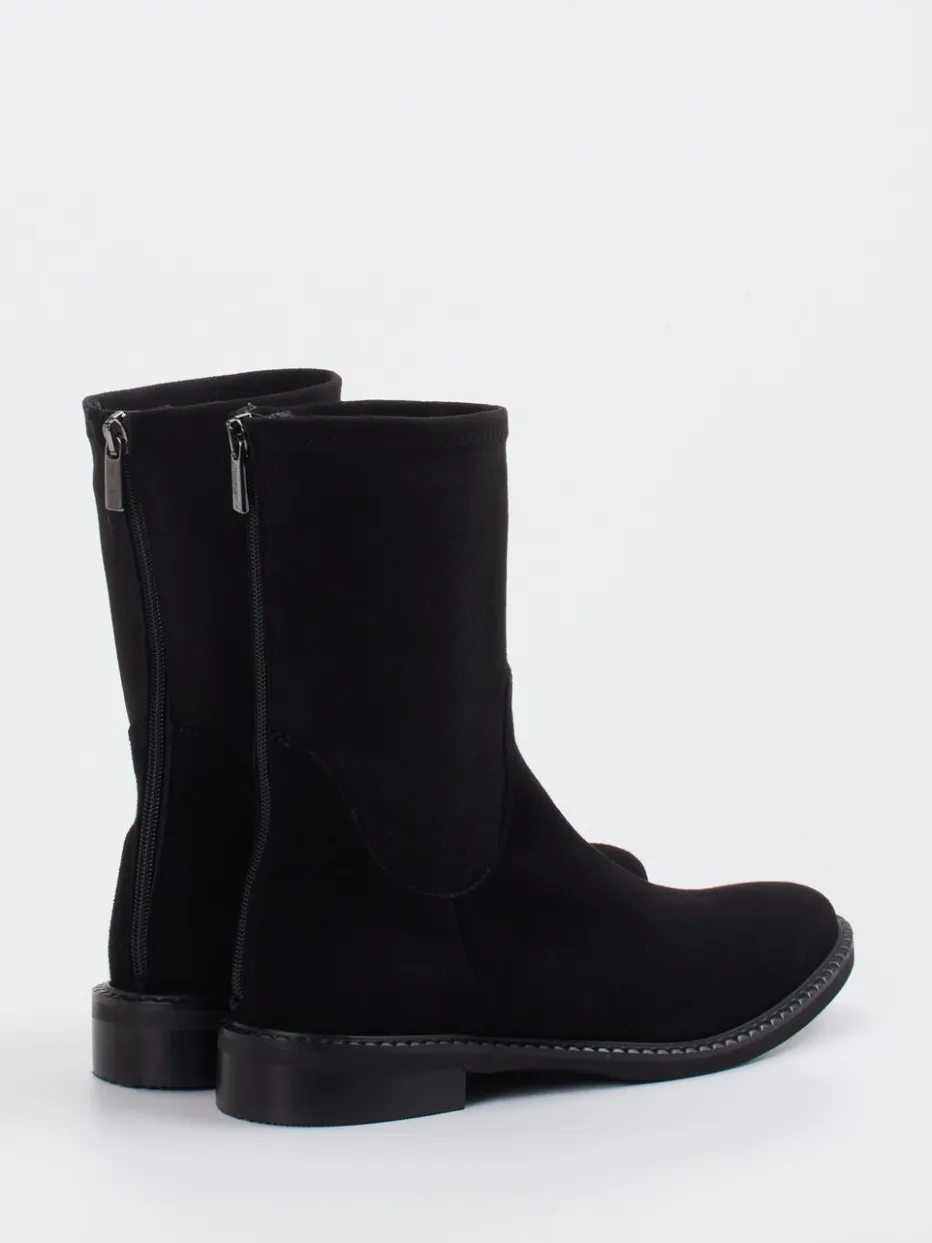 Damen Andrea Puccini – Stiefelette aus Veloursleder