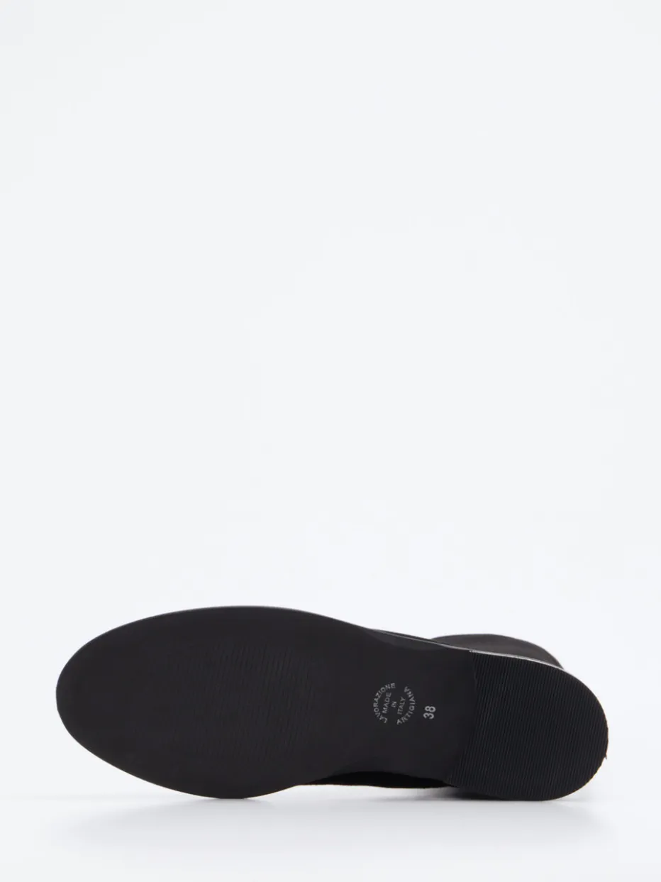 Damen Andrea Puccini – Stiefelette aus Veloursleder