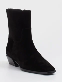 Damen Andrea Puccini – Stiefeletten aus Veloursleder