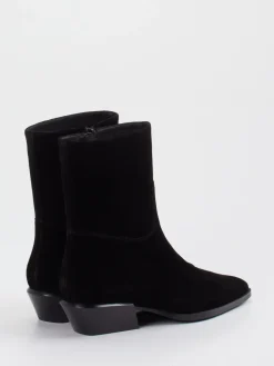 Damen Andrea Puccini – Stiefeletten aus Veloursleder