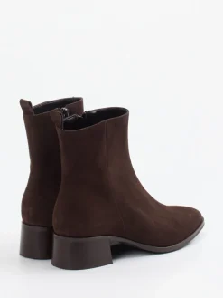 – Stiefeletten aus Veloursleder Dunkel*Andrea Puccini Clearance