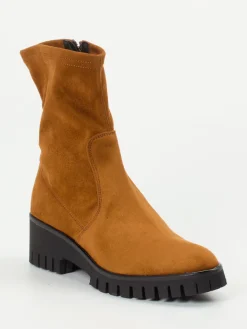 Damen Andrea Puccini – Stiefeletten aus Stretch mit Profilsohle