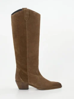 Damen Andrea Puccini – Western-Boots aus Veloursleder