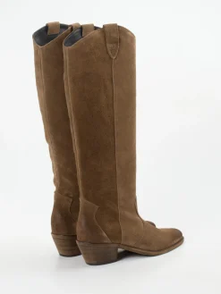 Damen Andrea Puccini – Western-Boots aus Veloursleder