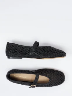 Damen Andrea Sabatini – Ballerinas aus Flechtleder