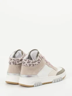 – High-Top Sneaker aus Kalbleder Pastell*Andrea Sabatini Outlet