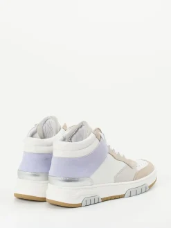 – High-Top Sneaker aus Kalbleder Offwhite*Andrea Sabatini Online
