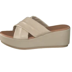 – Plateau-Pantolette aus Kalbleder Beige*Andrea Sabatini Hot