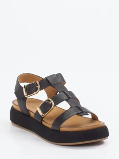 – Plateau-Sandalen aus Kalbleder*Andrea Sabatini Outlet