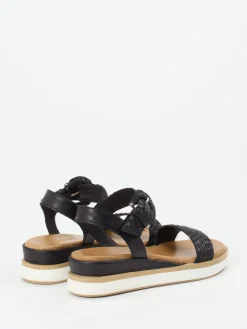 Damen Andrea Sabatini – Plateausandale aus Flechtleder