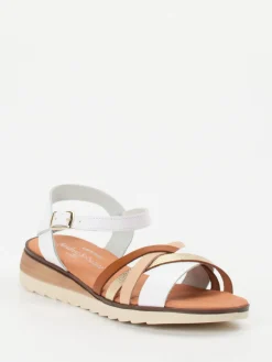 Damen Andrea Sabatini – Riemchensandalen aus Leder color
