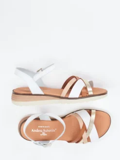Damen Andrea Sabatini – Riemchensandalen aus Leder color