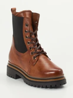 Damen Andrea Sabatini – Schnürboots aus Kalbleder cognac