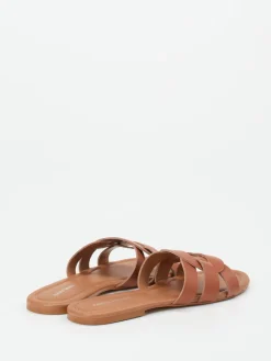 – Slides aus Lammleder cognac*Andrea Sabatini Discount