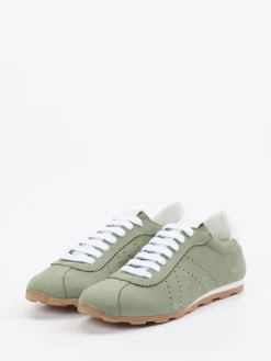 – Sneaker aus Nubukleder Salbei*Andrea Sabatini Discount