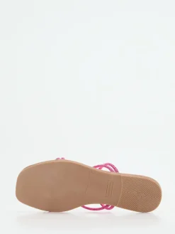 Damen Andrea Sabatini – Zehentrenner aus Metallicleder