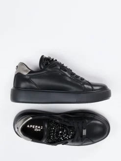 – Sneaker aus Glattleder*Apepazza Online