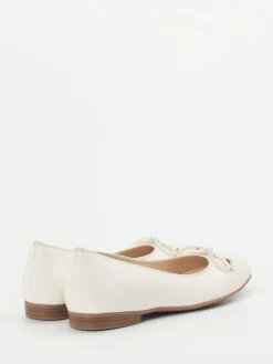 – Ballerinas aus Hirschleder in Cremeweiß*Ara Discount