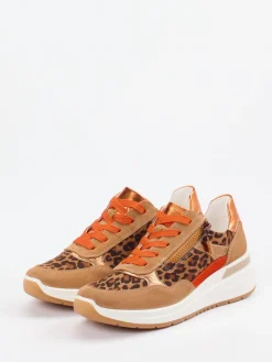 – Chunky Sneaker aus geprägtem Leder*Ara Clearance