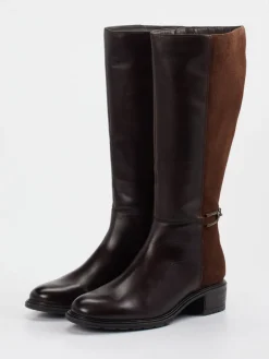 – Kniehohe Stiefel aus Kalbleder in*Ara Outlet