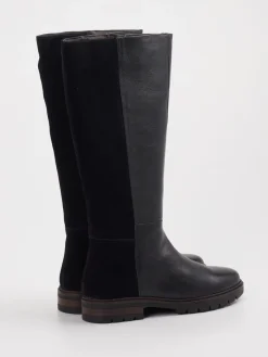 – Kniehohe Stiefel aus Leder Schwarz*Ara Outlet