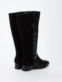 – Kniestiefel aus Kalbleder und Veloursleder*Ara Best