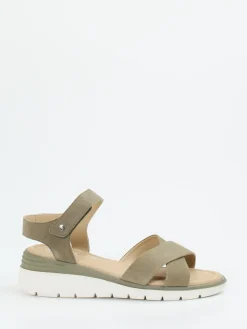 Damen Ara – Komfortsandalen aus Veloursleder