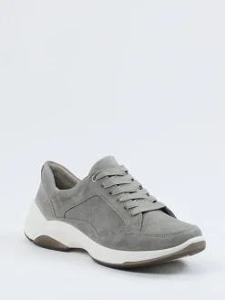 – Komfort-Sneaker aus Veloursleder hellgrau*Ara New