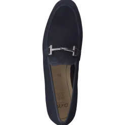 Damen Ara – Loafer aus Veloursleder Dunkel