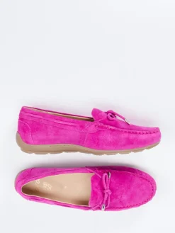 Damen Ara – Mokassin aus Veloursleder in