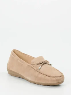 Damen Ara – Mokassin-Slipper aus Veloursleder