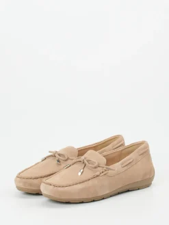 Damen Ara – Mokassin-Slipper aus Veloursleder