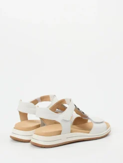 Damen Ara – Sandalette aus Kalbleder Off-White