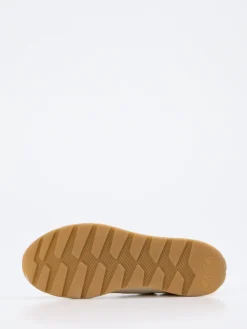 Damen Ara – Sneaker aus Kalbleder in Creme und