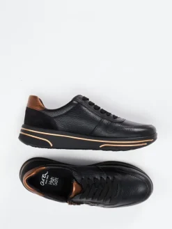 – Sneaker aus Kalbleder in mit Metallic-Details*Ara Best