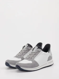 Damen Ara – Sneaker aus Leder-Mix in