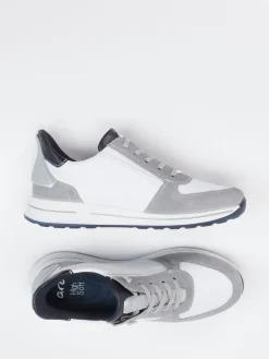 Damen Ara – Sneaker aus Leder-Mix in