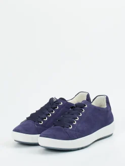 Damen Ara – Sneaker aus Veloursleder Dunkel