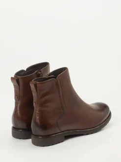 – Stiefelette aus Kalbleder dunkel*Ara