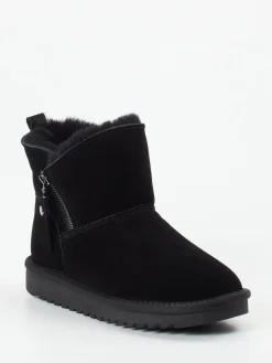 Damen Ara – Stiefelette aus Veloursleder