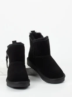 Damen Ara – Stiefelette aus Veloursleder