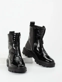 – Stiefeletten aus Lackleder glänzend*Ara Sale