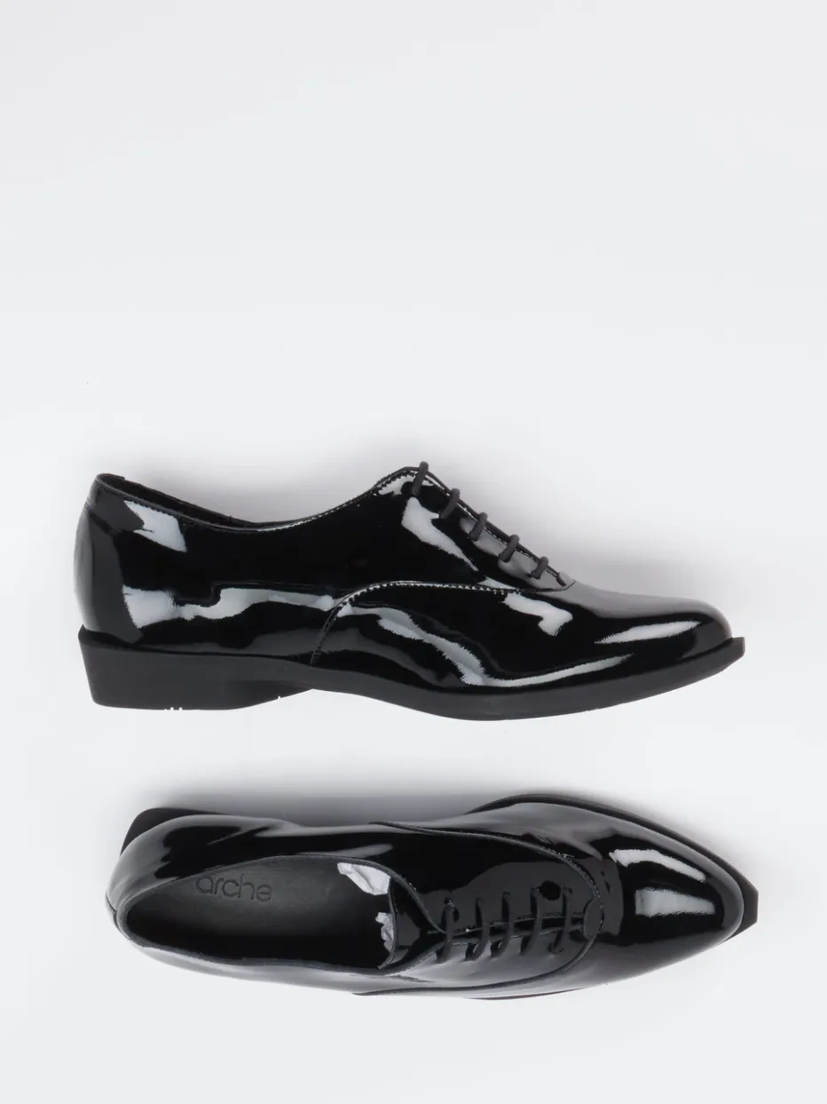 Damen Arche – Derby-Schnürschuh aus Lackleder